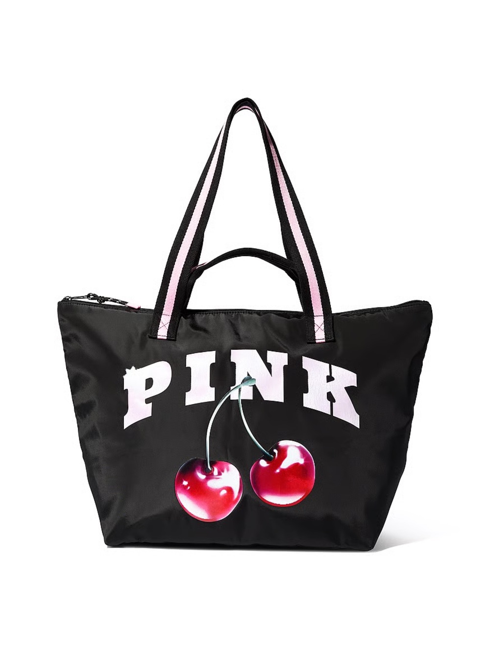 Victoria’s Secret PINK Cherry Print Large Tote Bag
